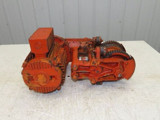 Cleveland Tramrail Underhung Bridge Crane Motorized End Truck Drive WA 5" Wheels