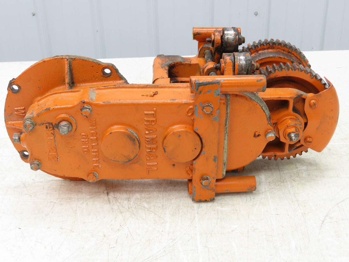 Cleveland Tramrail Bridge Crane Motorized End Truck Drive WA 5" Wheels -No Motor