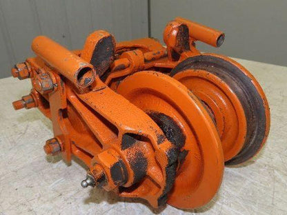 Cleveland Tramrail Underhung Bridge Crane End Truck ES Idler Head WA 5" Wheels