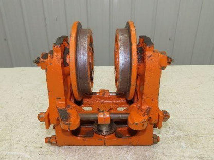 Cleveland Tramrail Underhung Bridge Crane End Truck ES Idler Head WA 5" Wheels
