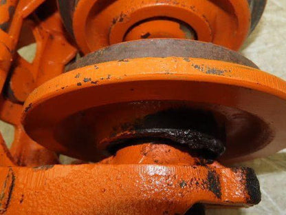 Cleveland Tramrail Underhung Bridge Crane End Truck ES Idler Head WA 5" Wheels