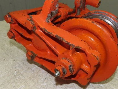 Cleveland Tramrail Underhung Bridge Crane End Truck ES Idler Head WA 5" Wheels