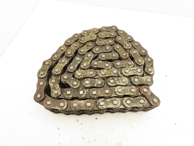 Hitachi 100N 2-Strand Double Roller Chain 1.25" Pitch 8' 4"L