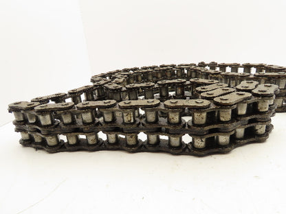 Hitachi 100N 2-Strand Double Roller Chain 1.25" Pitch 8' 4"L