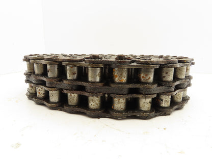 Hitachi 100N 2-Strand Double Roller Chain 1.25" Pitch 8' 4"L