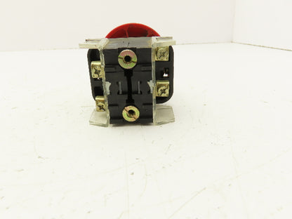 Allen Bradley 800T-FXA5 Red Mushroom Push/Pull E-Stop Button 30mm