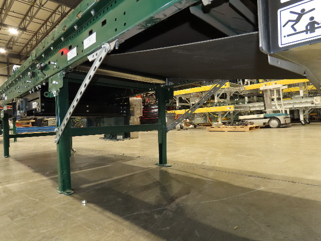 Dematic Rapistan 31"x 18' Gapper Conveyor 26" Belt 3-Speed 235-335fpm Belt Drive