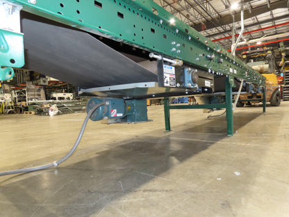 Dematic Rapistan 31"x 18' Gapper Conveyor 26" Belt 3-Speed 235-335fpm Belt Drive