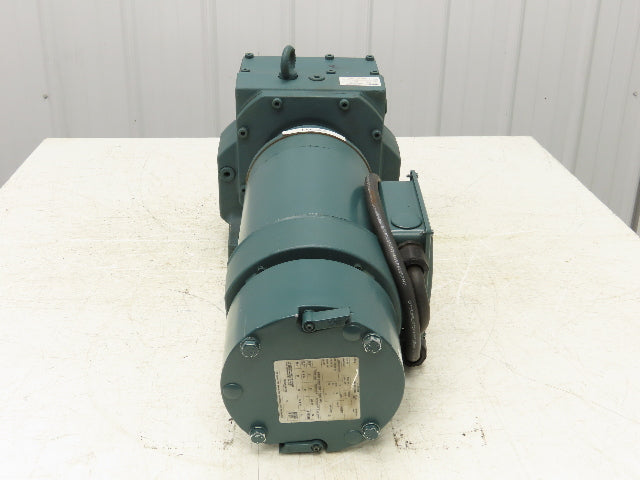 Baldor VEBM3558T-D Inline Gearmotor w/Brake 2Hp 460V 145TC Quantis 42:1 Reducer