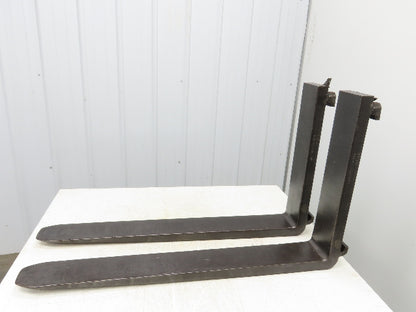 Kenhar K-577 5x42" Class 3 Steel Forklift Forks Tines 20" Carriage 1-Pair