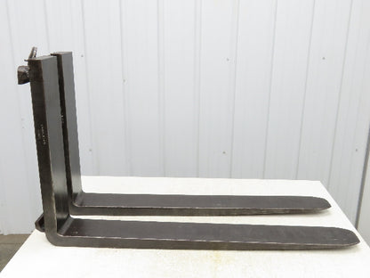 Kenhar K-577 5x42" Class 3 Steel Forklift Forks Tines 20" Carriage 1-Pair