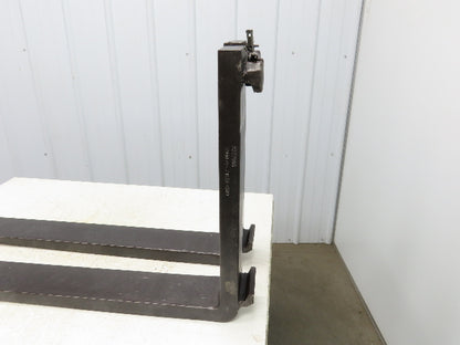 Kenhar K-577 5x42" Class 3 Steel Forklift Forks Tines 20" Carriage 1-Pair