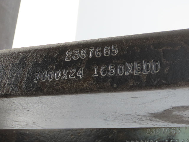 Kenhar K-577 5x42" Class 3 Steel Forklift Forks Tines 20" Carriage 1-Pair