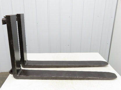 Kenhar K-577 5x42" Class 3 Steel Forklift Forks Tines 20" Carriage 1-Pair