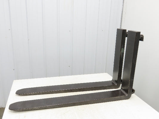 Kenhar K-577 5x42" Class 3 Steel Forklift Forks Tines 20" Carriage 1-Pair
