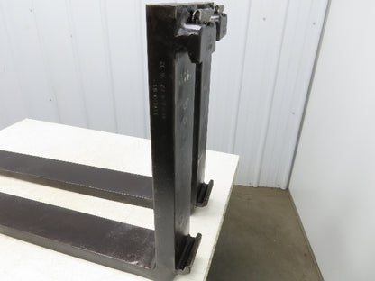 Kenhar K-577 5x42" Class 3 Steel Forklift Forks Tines 20" Carriage 1-Pair