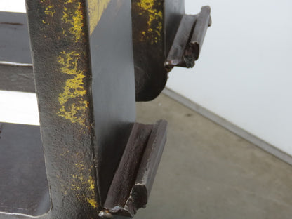 6x58"" Class 3 Steel Forklift Forks Tines 20" Carriage 1-Pair