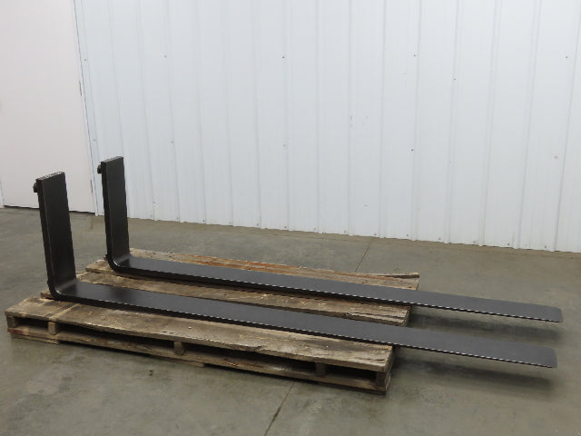 7x96" Class 3 Steel Forklift Lumber Forks Tines 20" Carriage 1-Pair