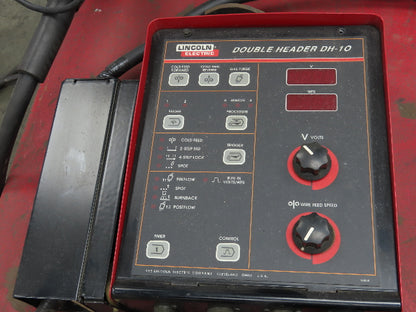 Lincoln CV 655 Mig Welder 650A Welding Power Source DH-10 Double Header 3Ph
