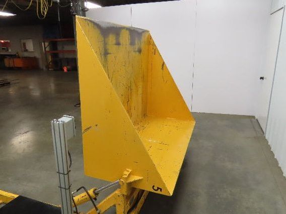 Econo Lift DO-HPT10 Drive On High Point Tilter Tote Tipper 1000lb 120V  90°