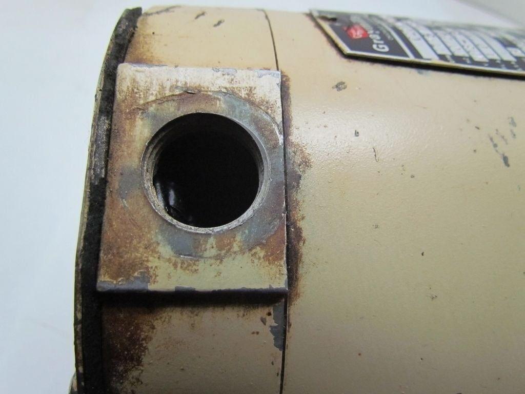 Leeson Graymills C4T17NC1A 1/6HP 208-230/460V 3PH G46CZ Electric Motor 1725RPM