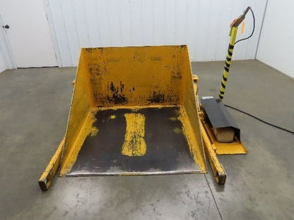 Econo Lift DO-HPT10 Drive On High Point Tilter Tote Tipper 1000lb 120V