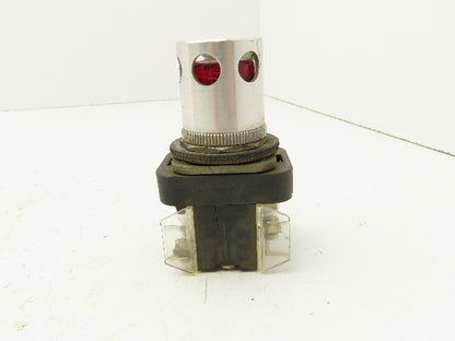 Allen Bradley 800T-FXJ6A1 Red Pilot Indicator Light 30mm