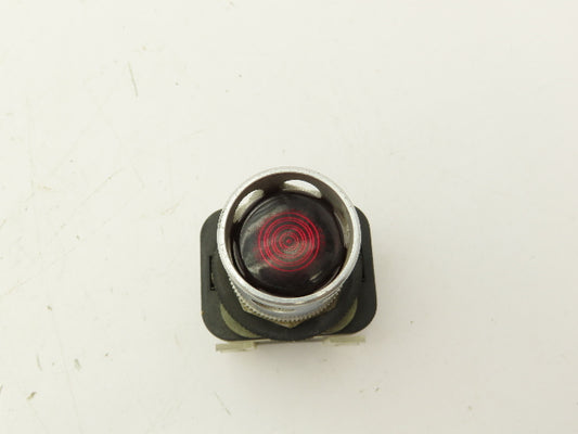 Allen Bradley 800T-FXJ6A1 Red Pilot Indicator Light 30mm