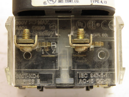 Allen Bradley 800T-FXA5 Red Pilot Indicator Light 30mm