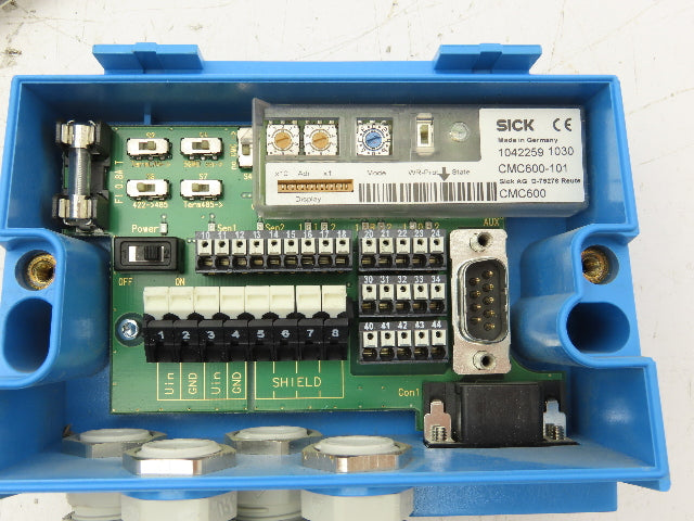 SICK CDB620-001 Barcode Scanner Connection Box I/O Module  Lot of 2