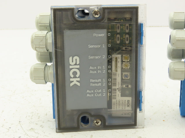 SICK CDB620-001 Barcode Scanner Connection Box I/O Module  Lot of 2