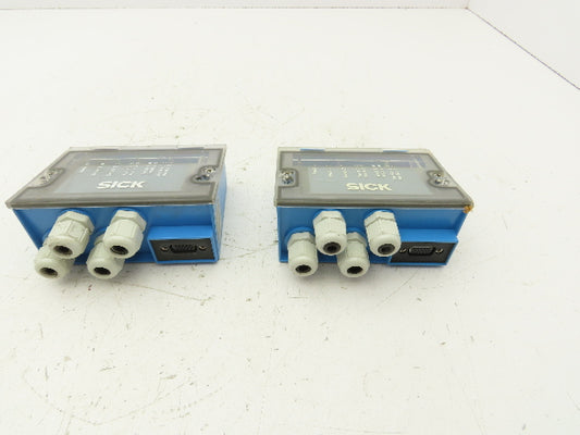 SICK CDB620-001 Barcode Scanner Connection Box I/O Module  Lot of 2