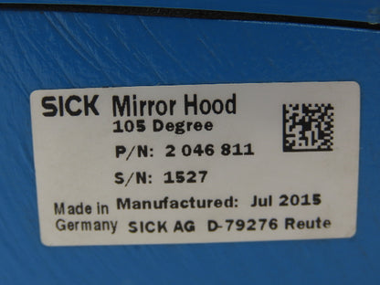SICK 2046811 Mirror Hood Laser Sensor Reflector 105°