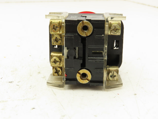 Allen Bradley 800T-FXTQH24RA1 Red Illuminated Push/Pull Button 30mm