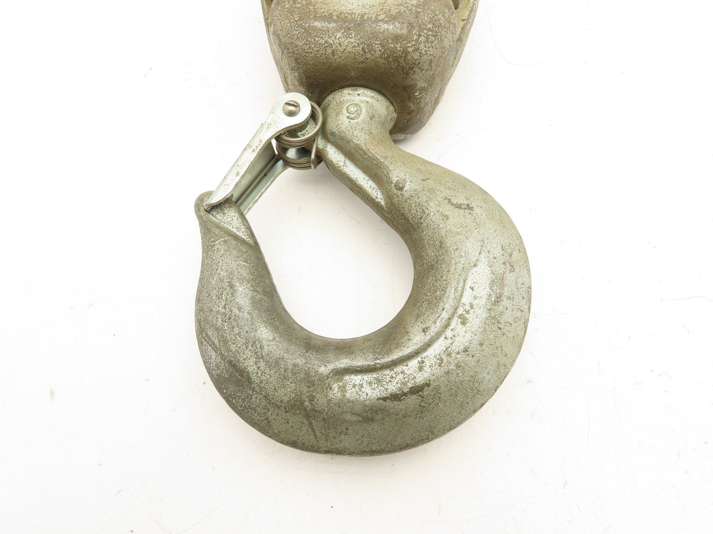 Coffing 4 Ton Chain Hoist Lower Hook Block Assembly Double Reeved