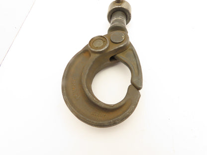 CM Lodestar 1057 R-RR Chain Hoist Latchlok Lower Hook Swivel Bearing Shank