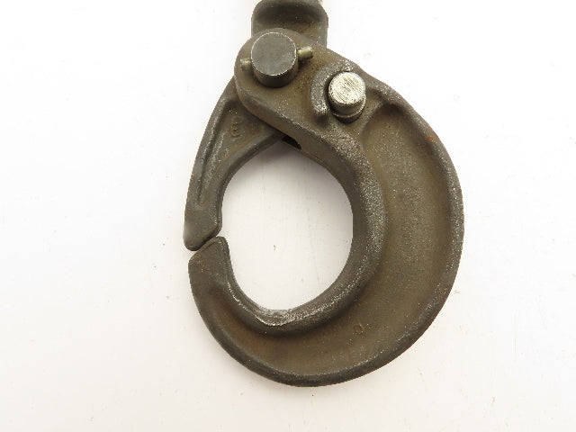 CM Lodestar 1057 R-RR Chain Hoist Latchlok Lower Hook Swivel Bearing Shank