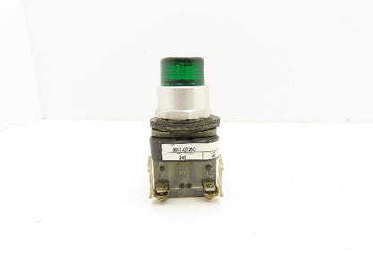 Allen Bradley 800T-QT20G Green Illuminated Pushbutton 30mm