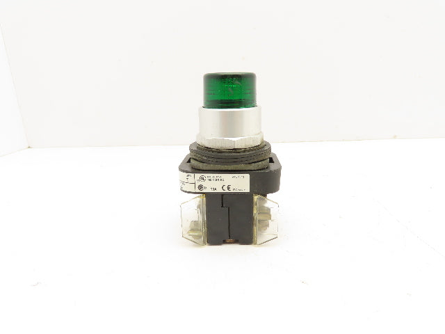 Allen Bradley 800T-QT20G Green Illuminated Pushbutton 30mm