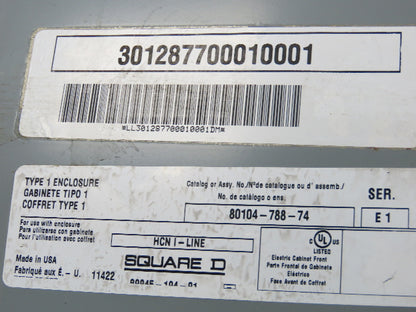 Square D I-Line Panelboard Breaker Box 200A 600V 60 Space Main Breaker