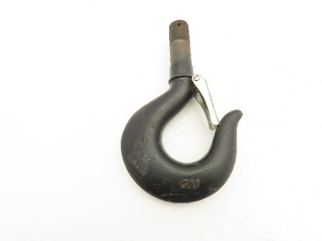 CM Lodestar 3-4 Ton Chain Hoist Upper Hook Threaded Shank w/Latch No 8