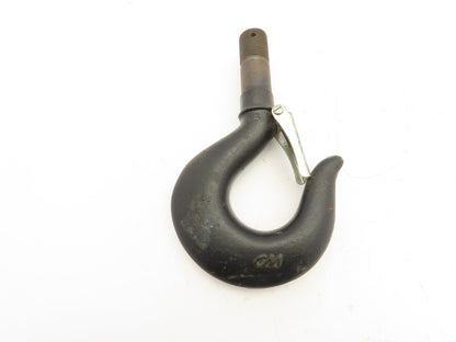 CM Lodestar 3-4 Ton Chain Hoist Upper Hook Threaded Shank w/Latch No 8