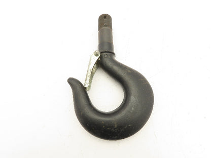 CM Lodestar 3-4 Ton Chain Hoist Upper Hook Threaded Shank w/Latch No 8