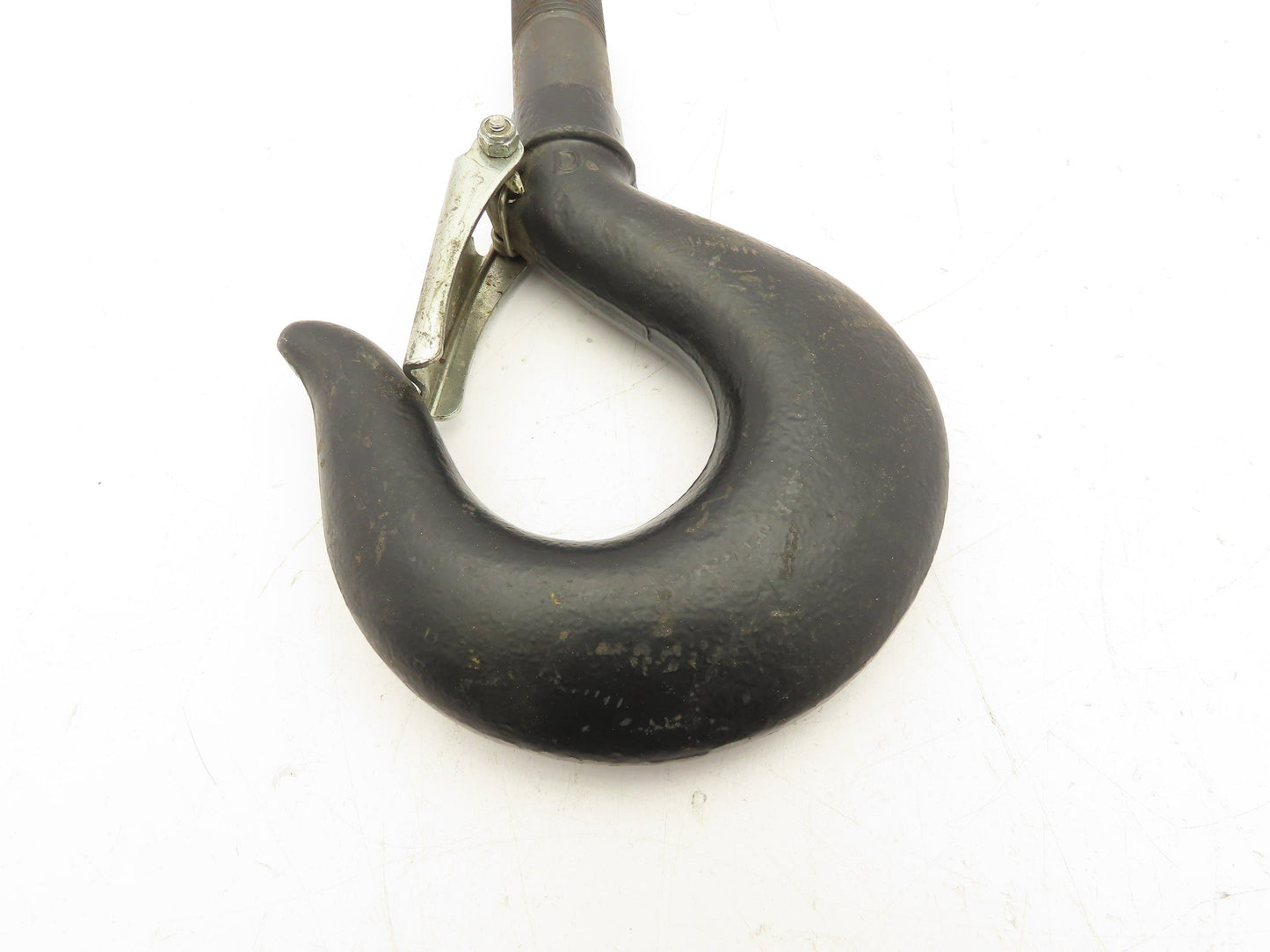 CM Lodestar 3-4 Ton Chain Hoist Upper Hook Threaded Shank w/Latch No 8