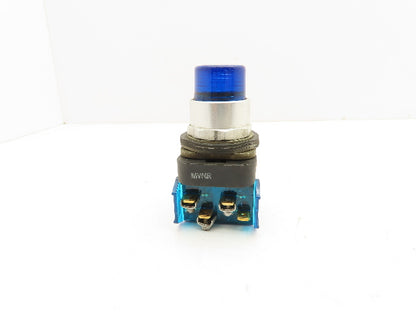 Allen Bradley 800T-QT24BAV Blue Illuminated Pushbutton 30mm