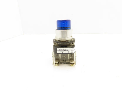 Allen Bradley 800T-QT24BAV Blue Illuminated Pushbutton 30mm