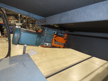 Alvey 28"x 17' Slider Bed 24" Belt Incline Conveyor Variable Speed Drive 460V