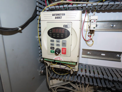 Alvey 28"x 17' Slider Bed 24" Belt Incline Conveyor Variable Speed Drive 460V