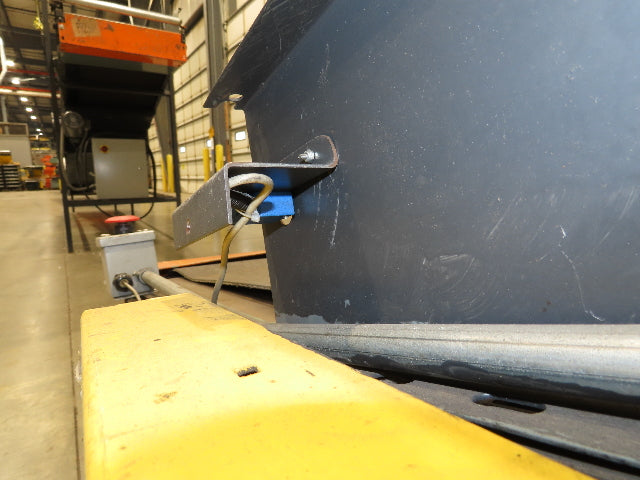 Alvey 28"x 17' Slider Bed 24" Belt Incline Conveyor Variable Speed Drive 460V