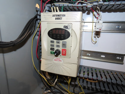 Alvey 28"x 17' Slider Bed 24" Belt Incline Conveyor Variable Speed Drive 460V